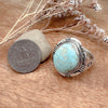 Dry Creek Turquoise Ring Size 13