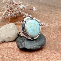 Dry Creek Turquoise Ring Size 13