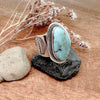 Dry Creek Turquoise Ring Size 13