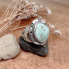 Dry Creek Turquoise Ring Size 14