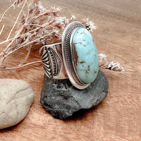 Dry Creek Turquoise Ring Size 13