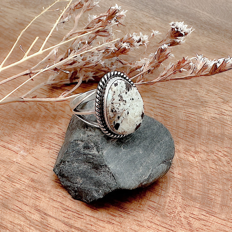 Dry Creek Turquoise Ring Size – Native Visions, LLC