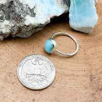Larimar Ring Size 7.5