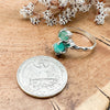 Emerald & Dioptase Ring Size 9