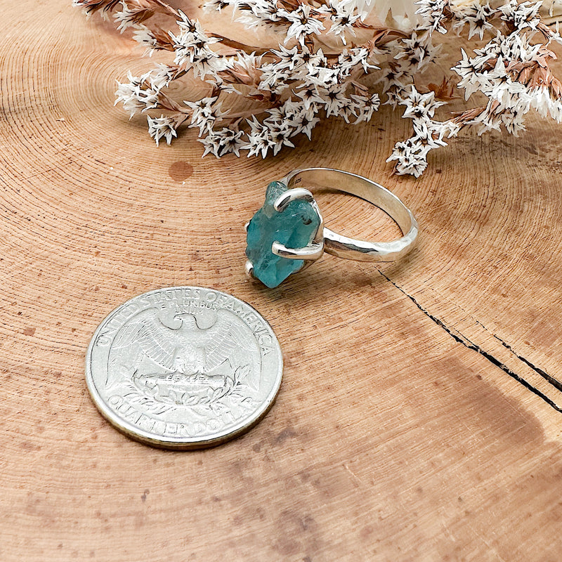 Fluorite Ring Size 8-1/4