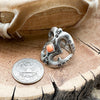 Sandcast Spiny Oyster Shell Ring Size 11-3/4