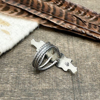 Native Star Ring Size 8