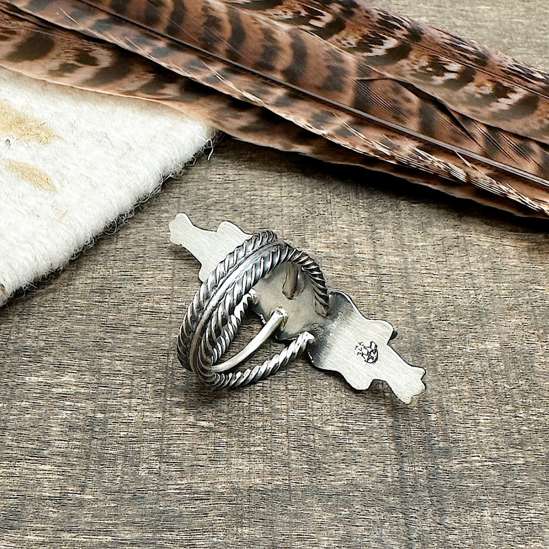 Native Star Ring Size 8