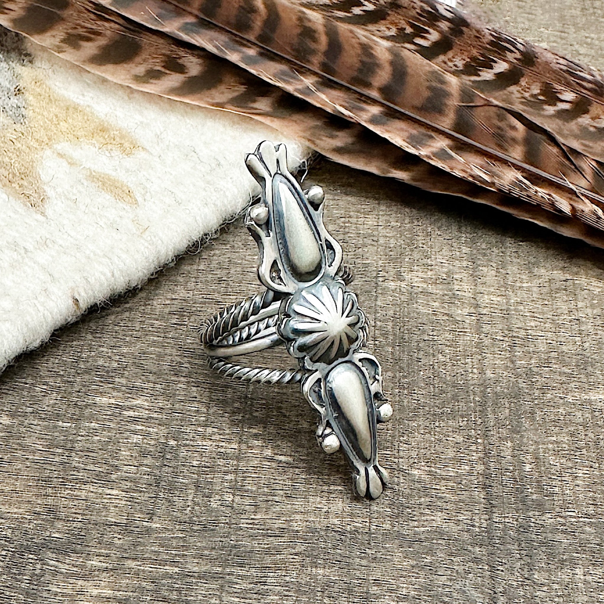 Native Star Ring Size 8