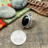 Onyx Ring Size 7