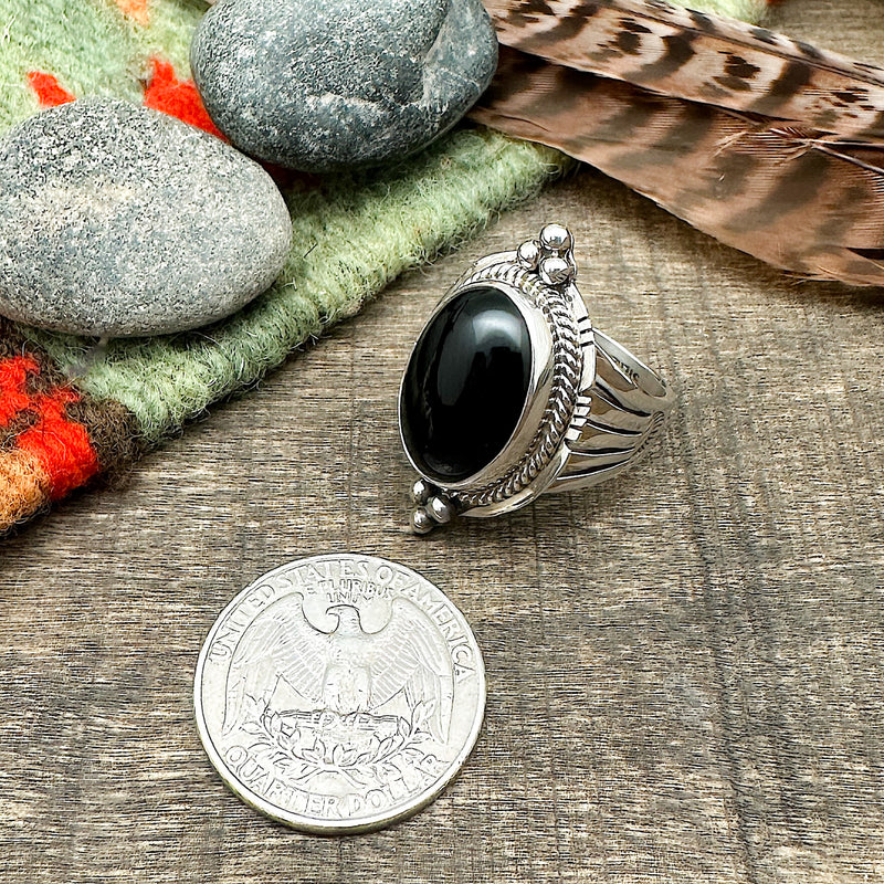 Onyx Ring Size 7