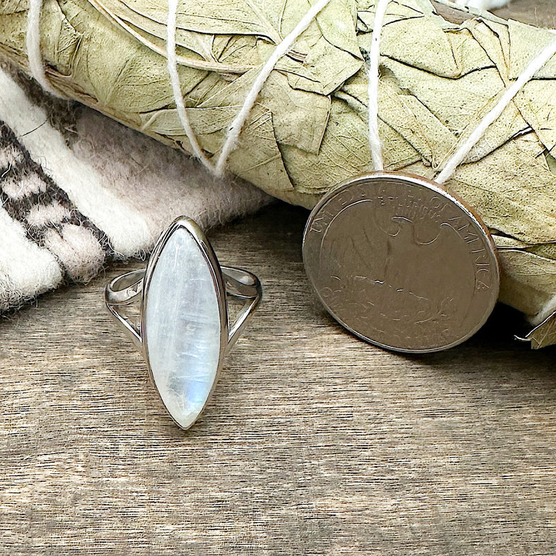 Moonstone Ring Size 7