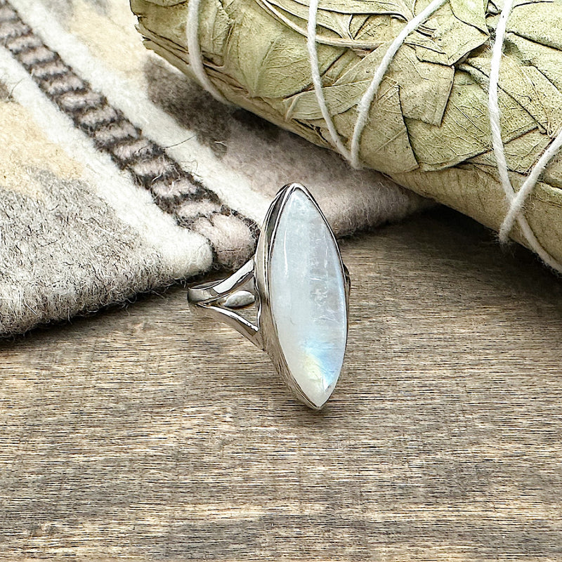 Moonstone Ring Size 7