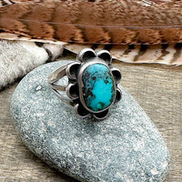 Bisbee Turquoise Ring Size 6