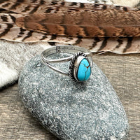 Blue Gem Turquoise Size 8-1/2