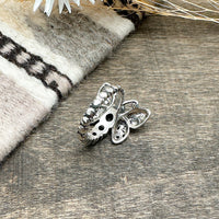 Citrine Butterfly Ring Size 6