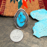 Sleeping Beauty Turquoise Ring Size 8