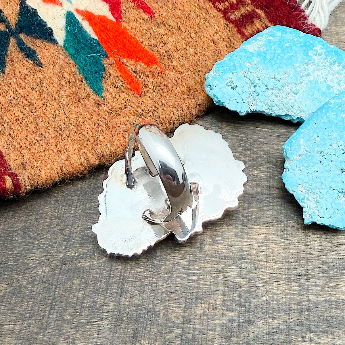 Sleeping Beauty Turquoise Ring Size 12
