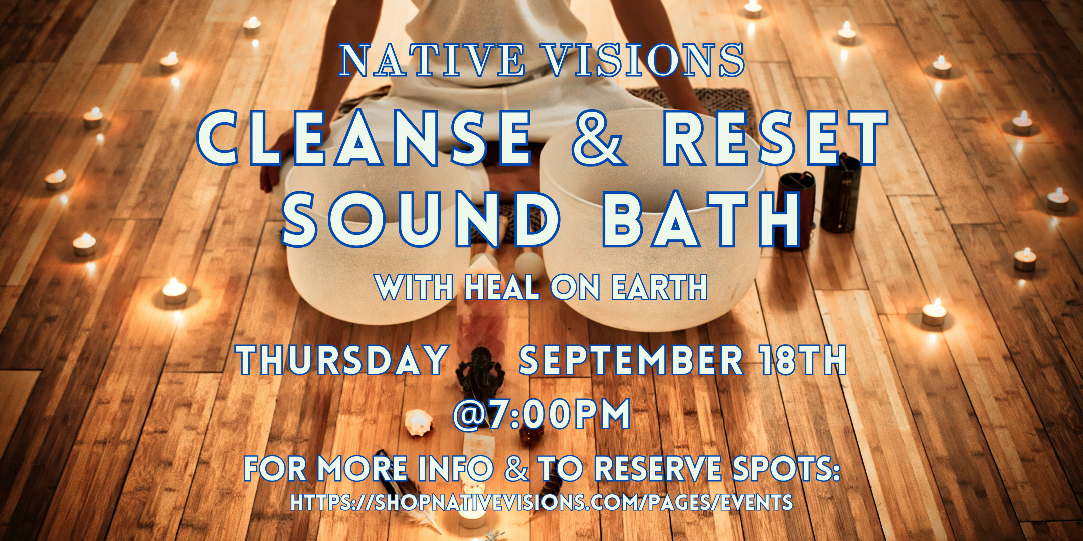 Cleanse & Reset Sound Bath with Heal On Earth Tickets