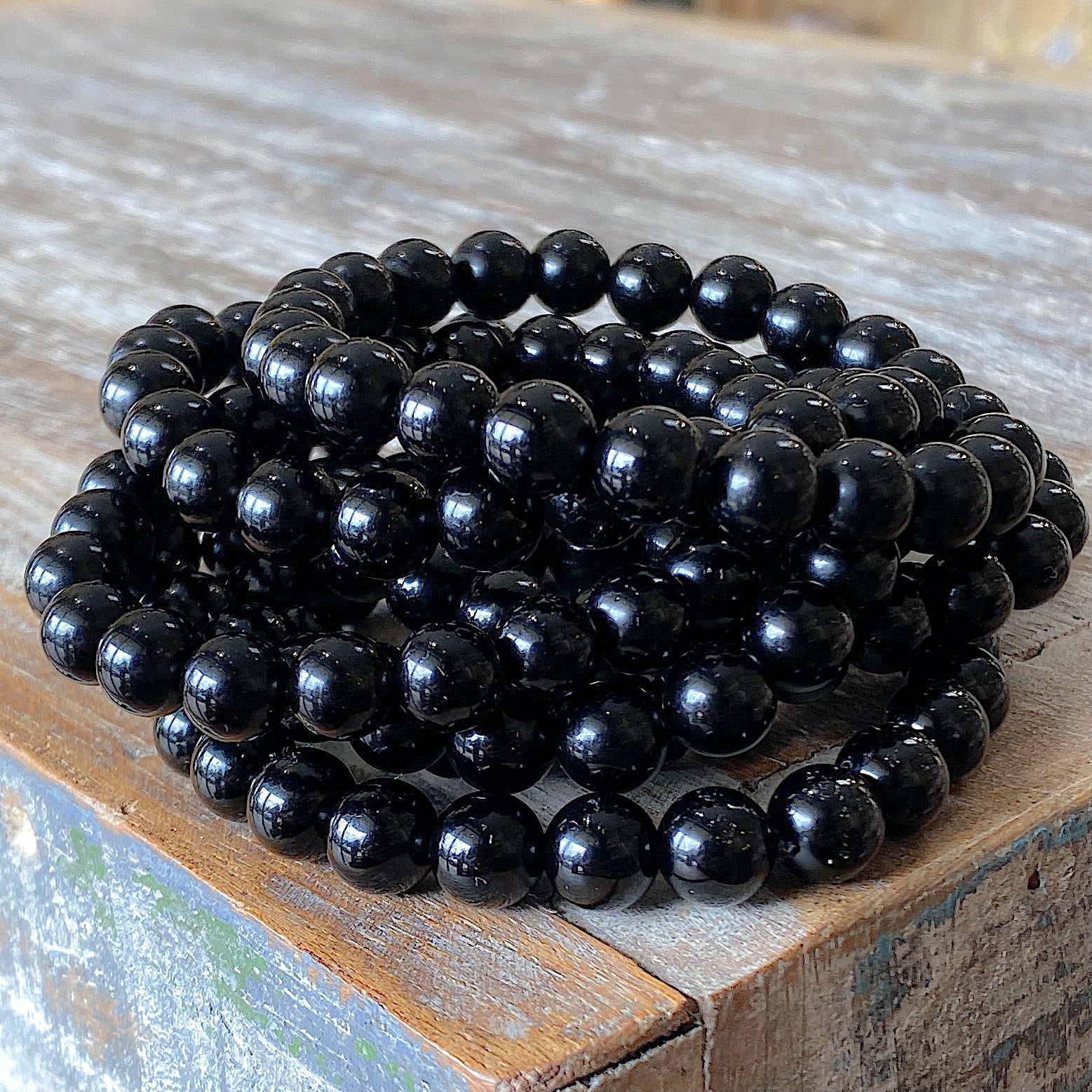 Pixiu Feng Shui Black Bracelet Obsidian Stone Beads Attract Wealth Good  Luck | eBay