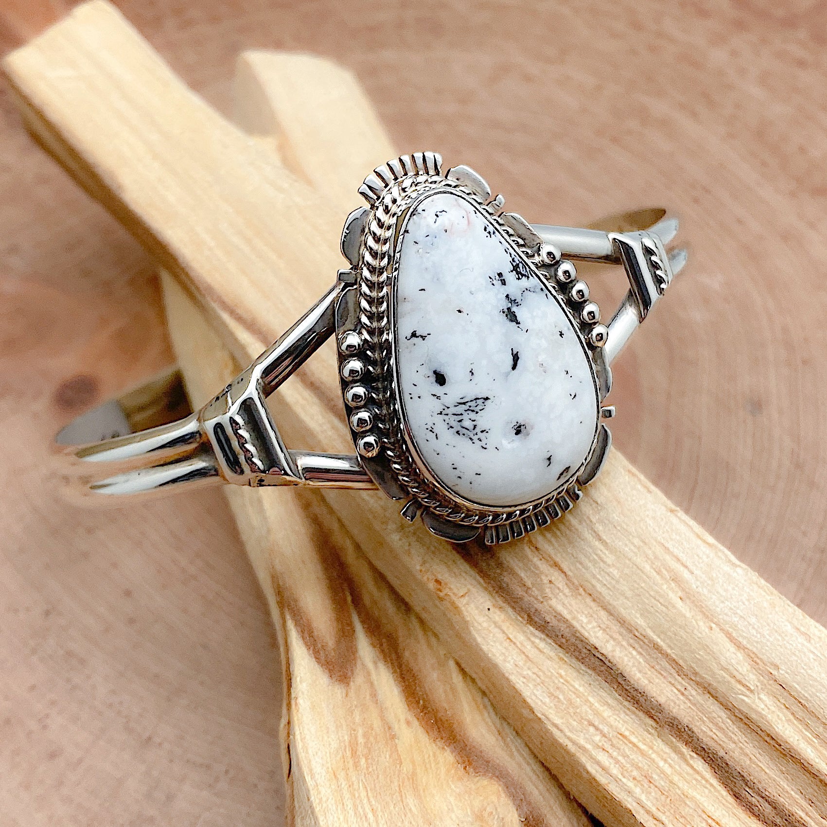 White buffalo sale cuff bracelet