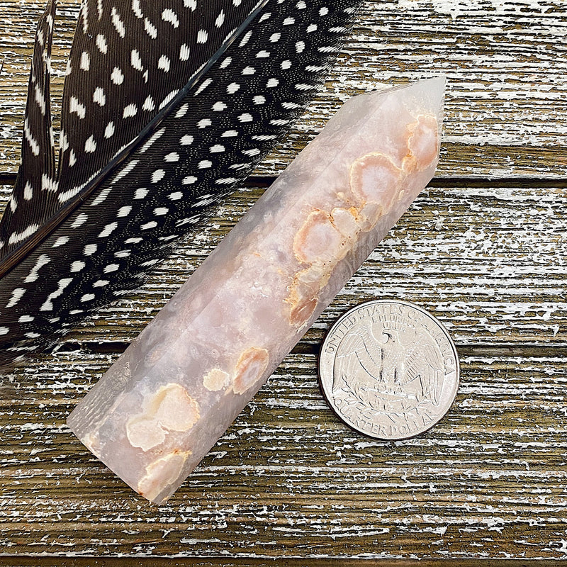 Cherry Blossom Agate Points