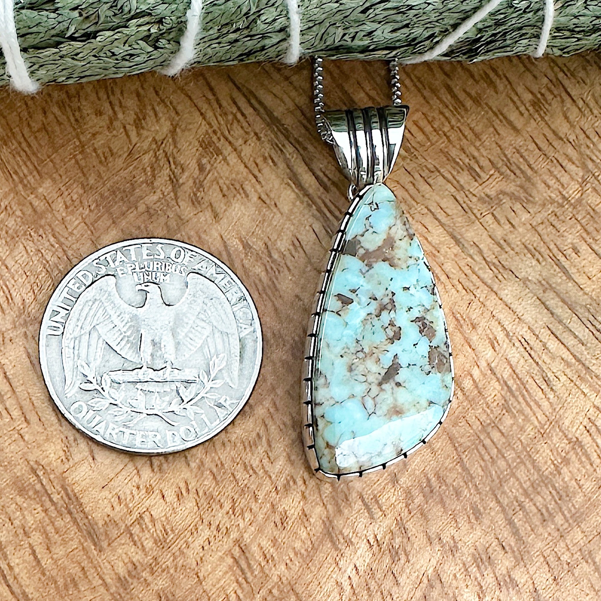 Dry Creek Turquoise Pendant