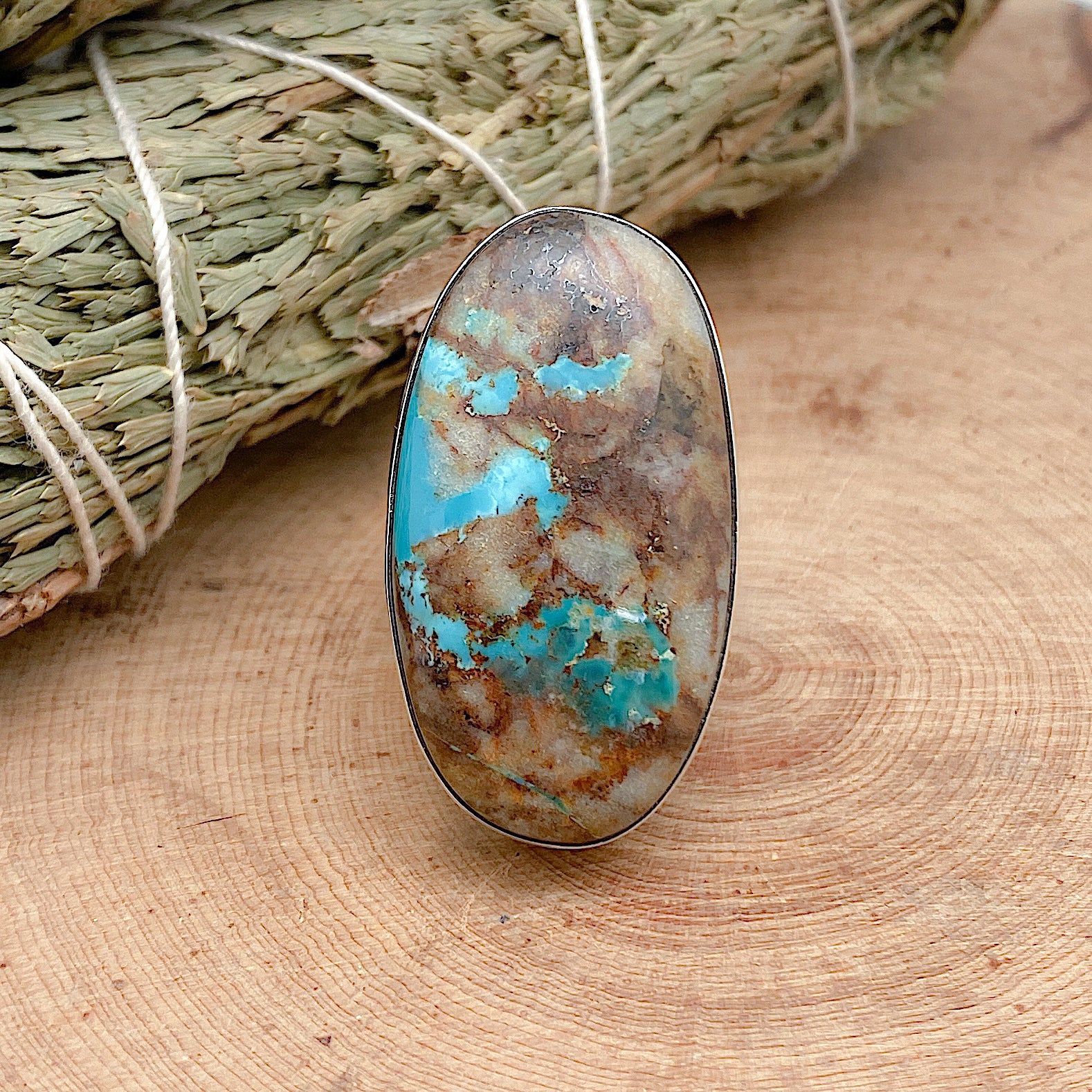 Boulder Turquoise Ring Size Rings Native Visions – Native