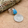 Kingman Turquoise Ring Size 8-1/4