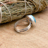 Kingman Turquoise Ring Size 8.5